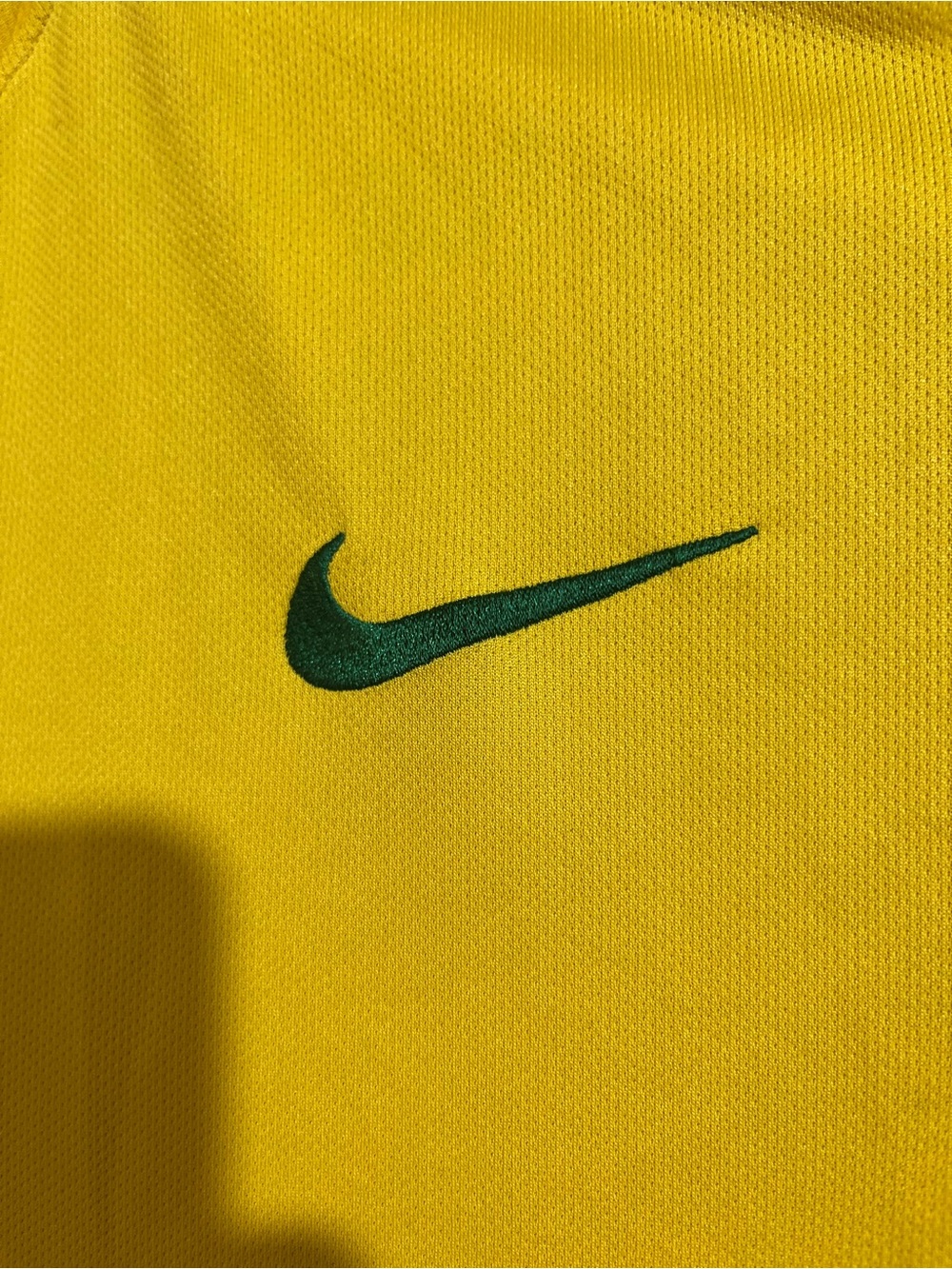 NIKE BRASIL 2016 HOME FOOTBALL SHIRT SOCCER MENS JERSEY MADE IN BRASIL SZ XL - Picture 7 of 14